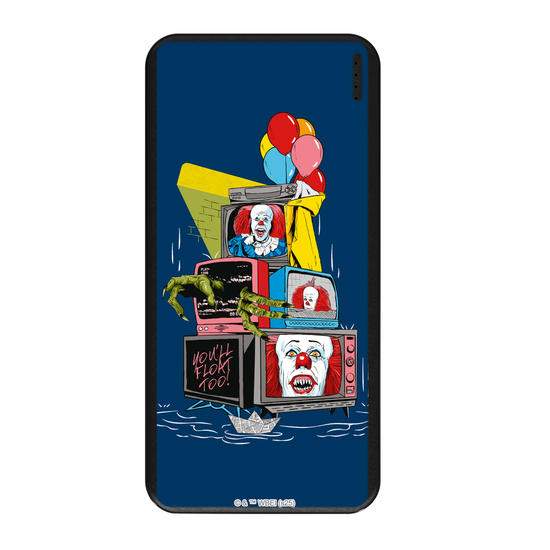 Carregador Portátil Fast Charge - It: A Coisa - You'll Float Too!