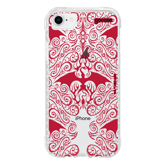 Capinha para celular House Of the Dragon - Dragon Pattern Red