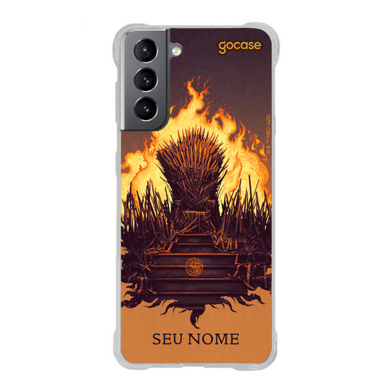 Capinha para celular House Of The Dragon - Throne and Flames