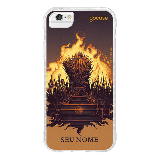 Capinha para celular House Of The Dragon - Throne and Flames