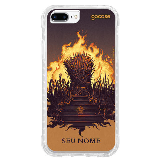 Capinha para celular House Of The Dragon - Throne and Flames