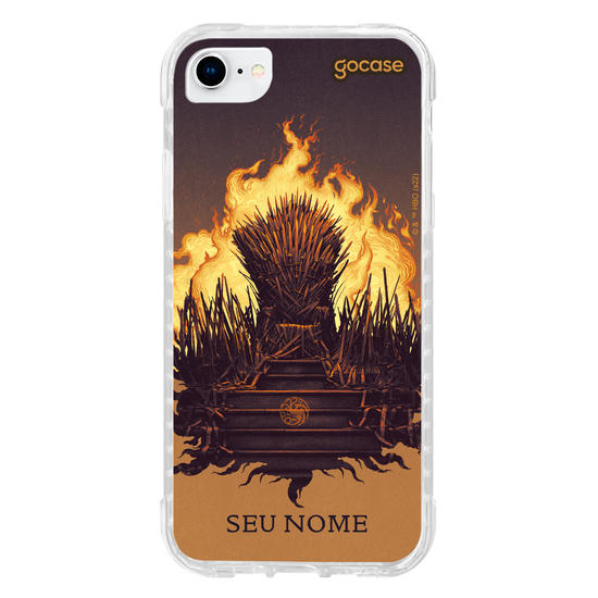 Capinha para celular House Of The Dragon - Throne and Flames