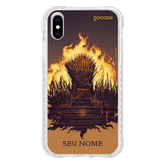 Capinha para celular House Of The Dragon - Throne and Flames
