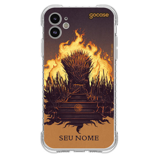 Capinha para celular House Of The Dragon - Throne and Flames
