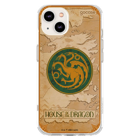 Capinha para celular  House of the Dragon - Mapa de Westeros