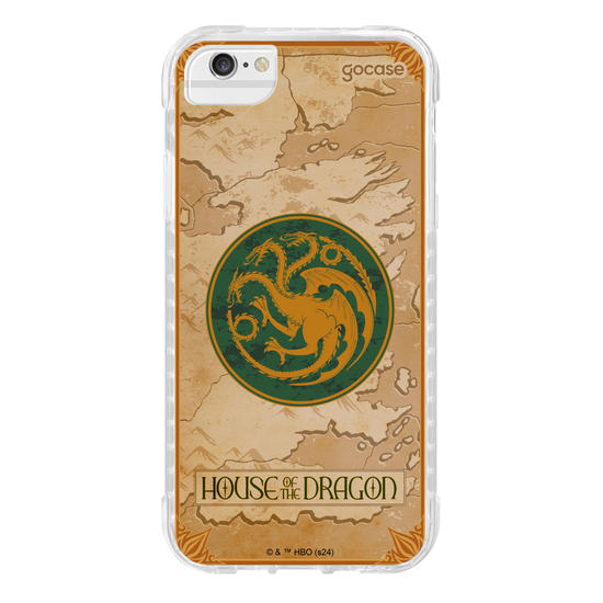 Capinha para celular  House of the Dragon - Mapa de Westeros