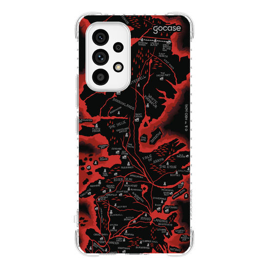 Capinha para celular  House of the Dragon - Red Map