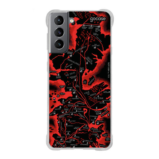 Capinha para celular  House of the Dragon - Red Map