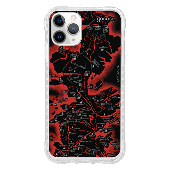 Capinha para celular  House of the Dragon - Red Map