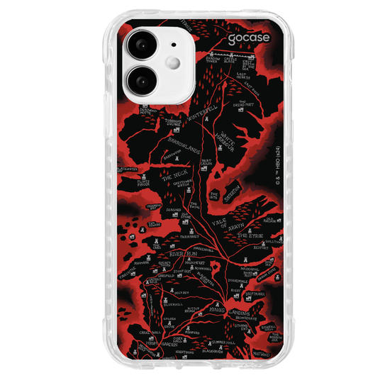 Capinha para celular  House of the Dragon - Red Map