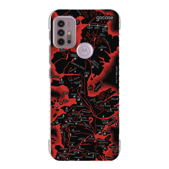 Capinha para celular  House of the Dragon - Red Map
