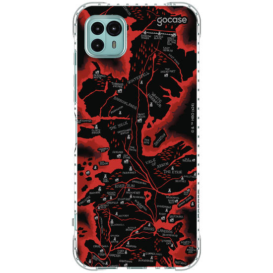 Capinha para celular  House of the Dragon - Red Map