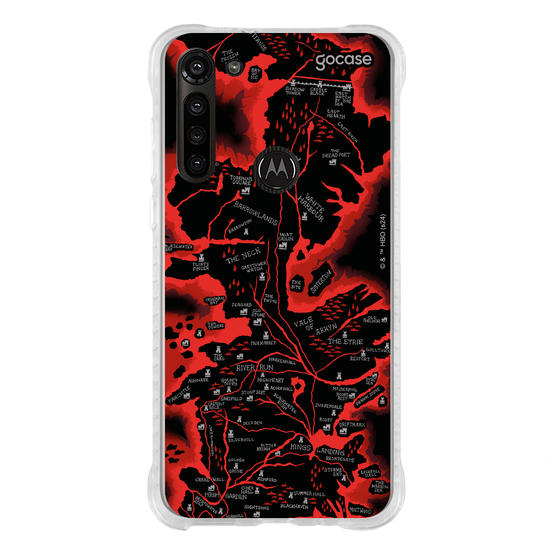 Capinha para celular  House of the Dragon - Red Map
