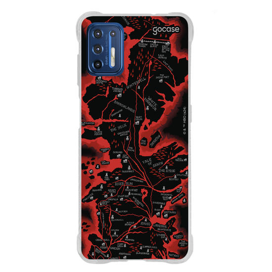 Capinha para celular  House of the Dragon - Red Map