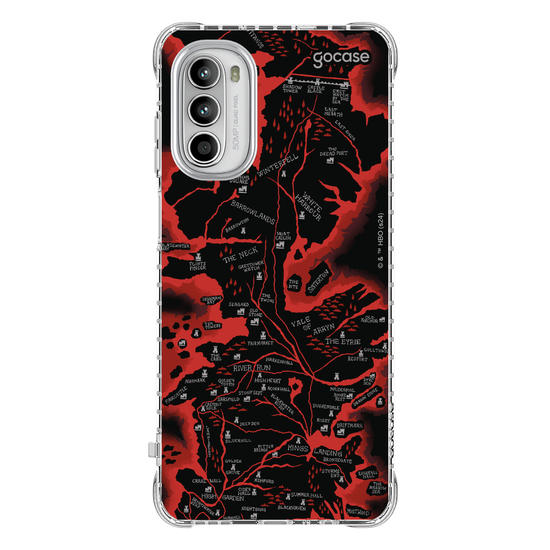 Capinha para celular  House of the Dragon - Red Map