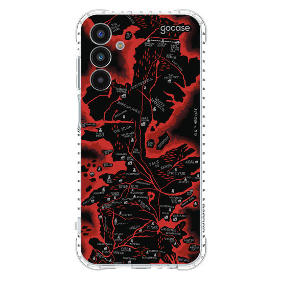 Capinha para celular  House of the Dragon - Red Map