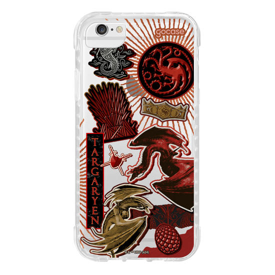 Capinha para celular  House Of The Dragon - Colagem Pretos