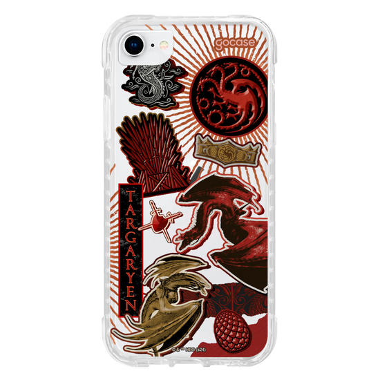Capinha para celular  House Of The Dragon - Colagem Pretos