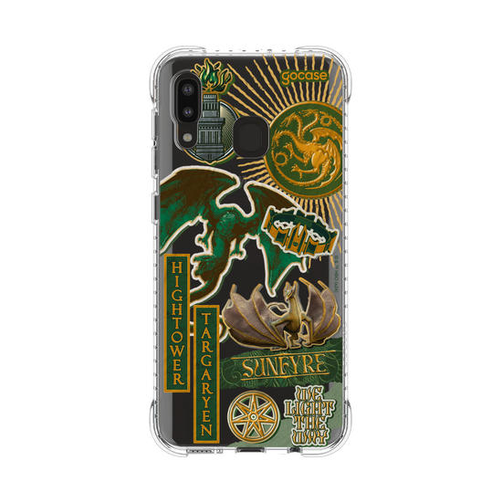 Capinha para celular  House Of The Dragon - Colagem Verdes