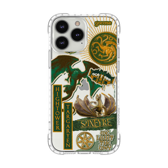 Capinha para celular  House Of The Dragon - Colagem Verdes