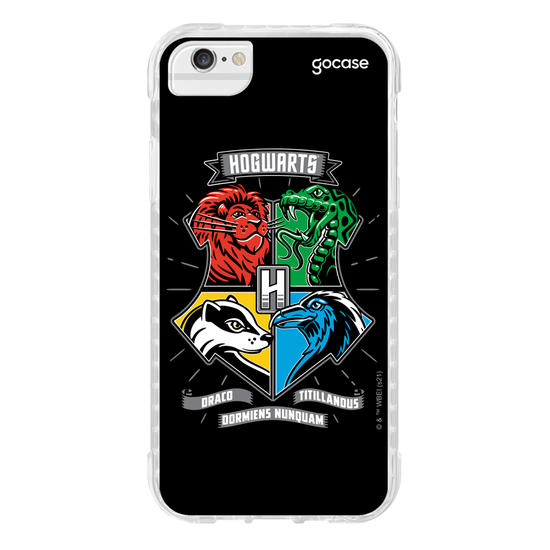 Capinha para celular Harry Potter - Hogwarts Casas