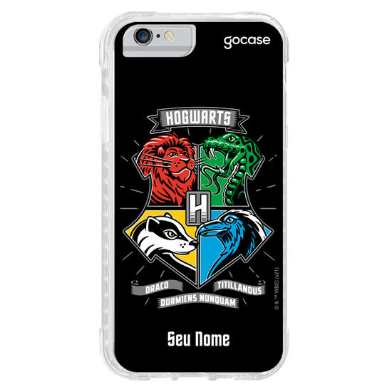 Capinha para celular Harry Potter - Hogwarts Casas