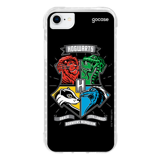 Capinha para celular Harry Potter - Hogwarts Casas