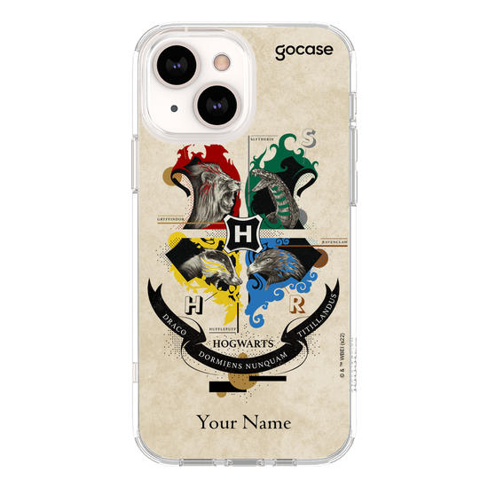 Harry Potter - Vintage Hogwarts Houses Phone Case