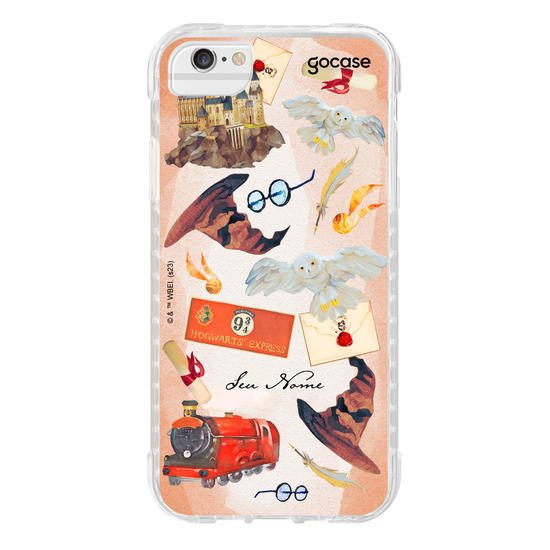 Capinha para celular Harry Potter - Itens