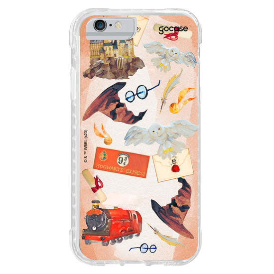 Capinha para celular Harry Potter - Itens