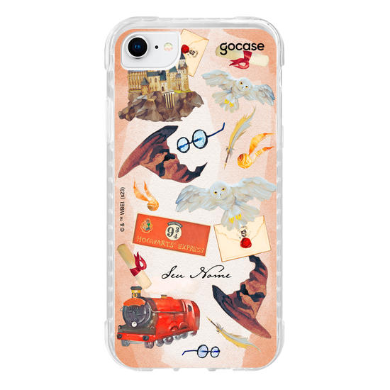 Capinha para celular Harry Potter - Itens