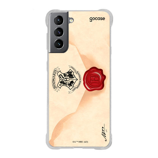 Capinha para celular Harry Potter - Carta de Hogwarts