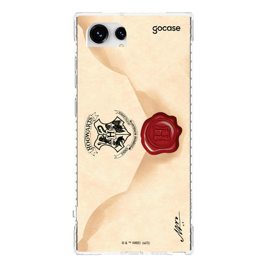 Capinha para celular Harry Potter - Carta de Hogwarts