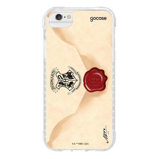 Capinha para celular Harry Potter - Carta de Hogwarts