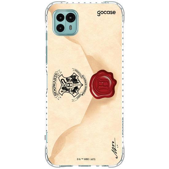 Capinha para celular Harry Potter - Carta de Hogwarts