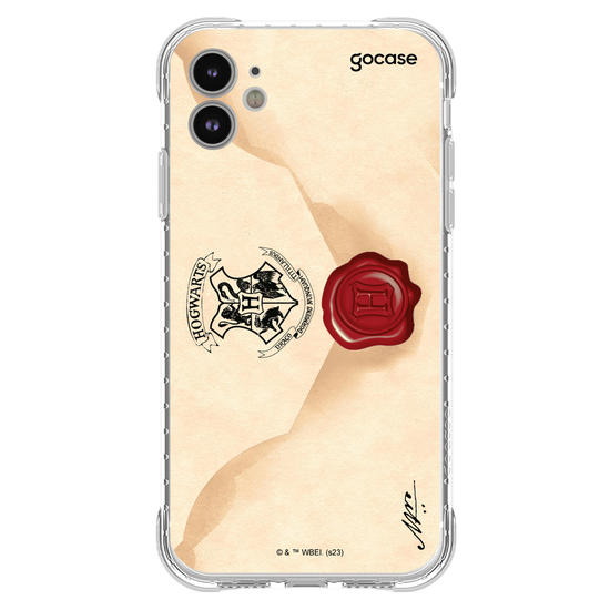 Capinha para celular Harry Potter - Carta de Hogwarts