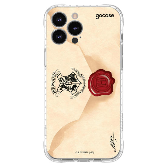 Capinha para celular Harry Potter - Carta de Hogwarts