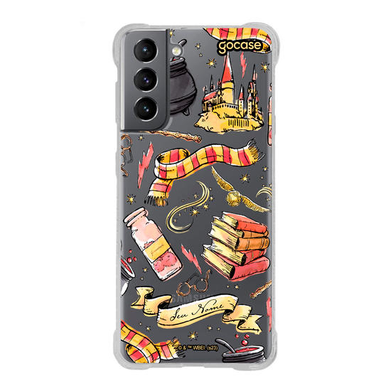 Capinha para celular Harry Potter - Hogwarts Houses Colors