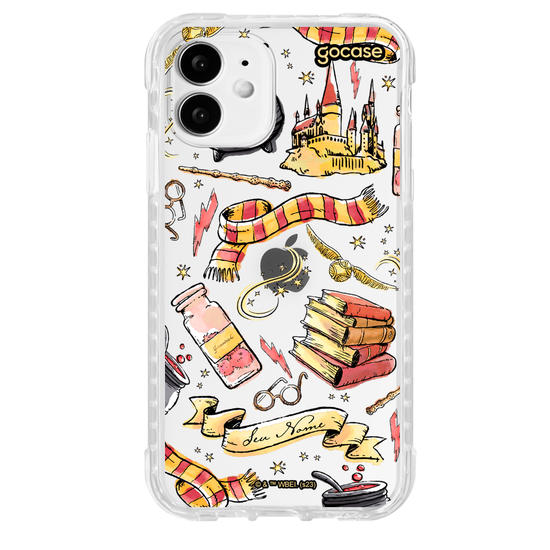 Capinha para celular Harry Potter - Hogwarts Houses Colors