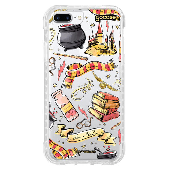Capinha para celular Harry Potter - Hogwarts Houses Colors