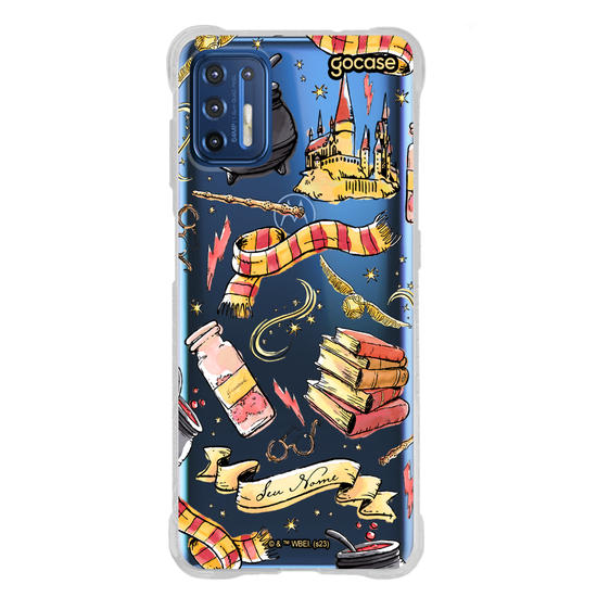 Capinha para celular Harry Potter - Hogwarts Houses Colors