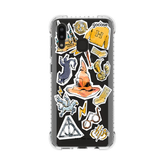 Capinha para celular Harry Potter - Lufa-Lufa Watercolor