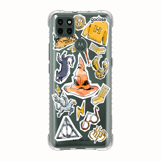 Capinha para celular Harry Potter - Lufa-Lufa Watercolor