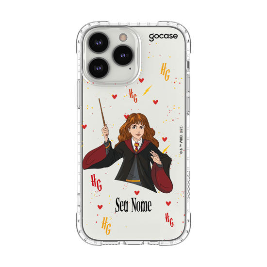 Capinha para celular Harry Potter - Hermione com Varinha