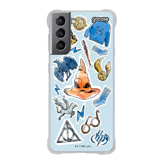 Capinha para celular Harry Potter - Corvinal Watercolor