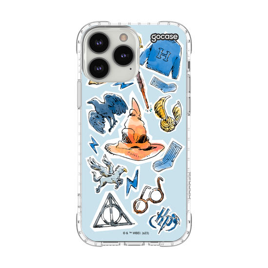 Capinha para celular Harry Potter - Corvinal Watercolor