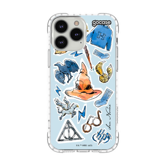 Capinha para celular Harry Potter - Corvinal Watercolor