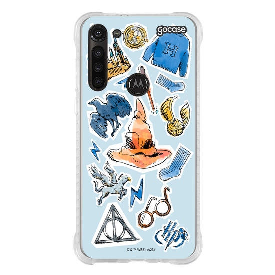 Capinha para celular Harry Potter - Corvinal Watercolor