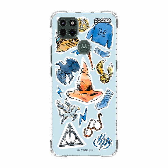 Capinha para celular Harry Potter - Corvinal Watercolor