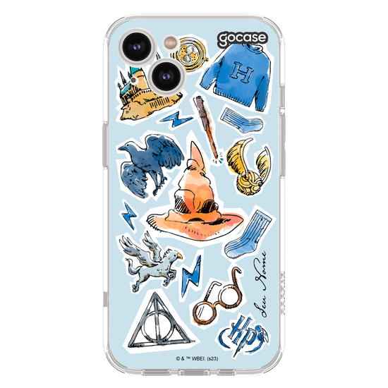 Harry Potter - Corvinal Watercolor